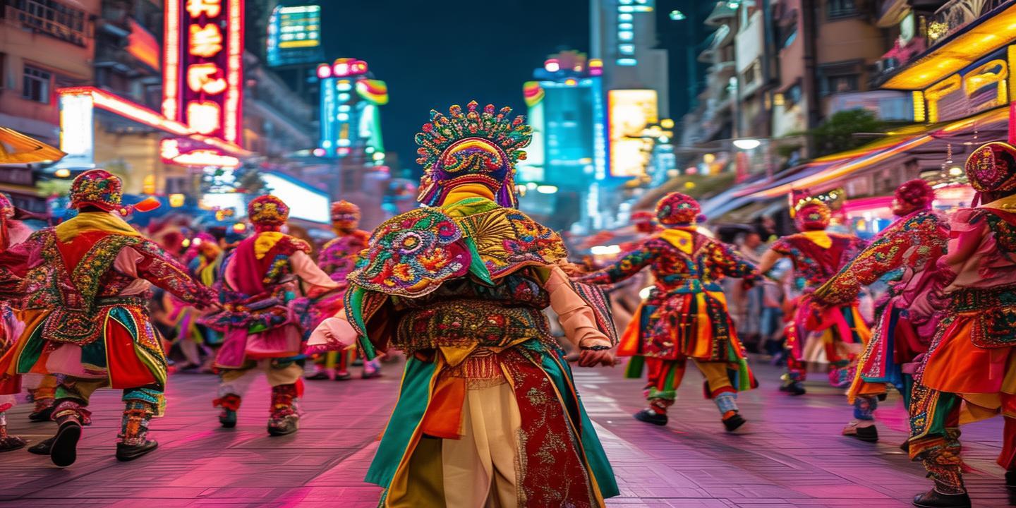 珠晖区夜市戏曲擂台开锣,花鼓戏与街舞Battle引爆夏夜狂欢