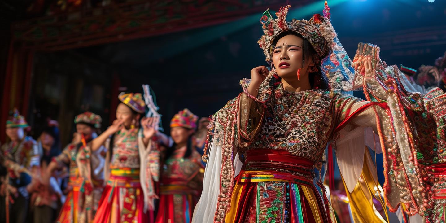衡阳县金兰镇“哭嫁”习俗惊艳舞台,非遗剧场年演百场传承民间艺术